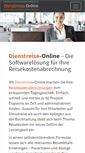 Mobile Screenshot of dienstreise-online.de
